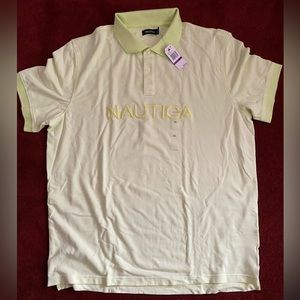 New Nautica Polo Slicelime Lime Size XXL